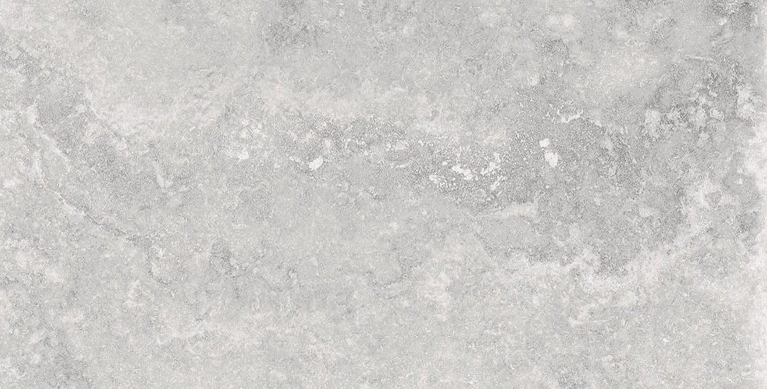 Carrelage pleine masse gris clair effet marbre givré antique mat Ice Cross Grey