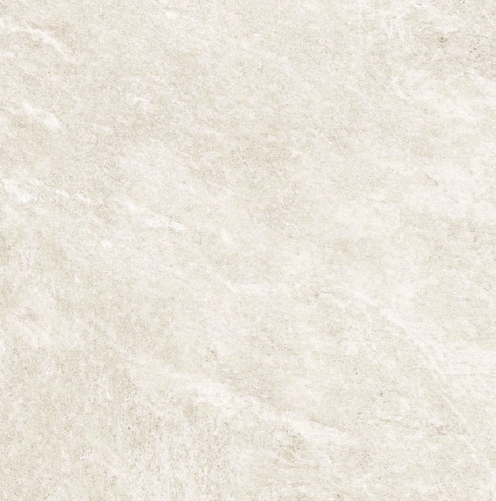 Azulejo Rocky Mountain Tile Antique Matte de cuerpo completo con aspecto de mármol beige claro cálido