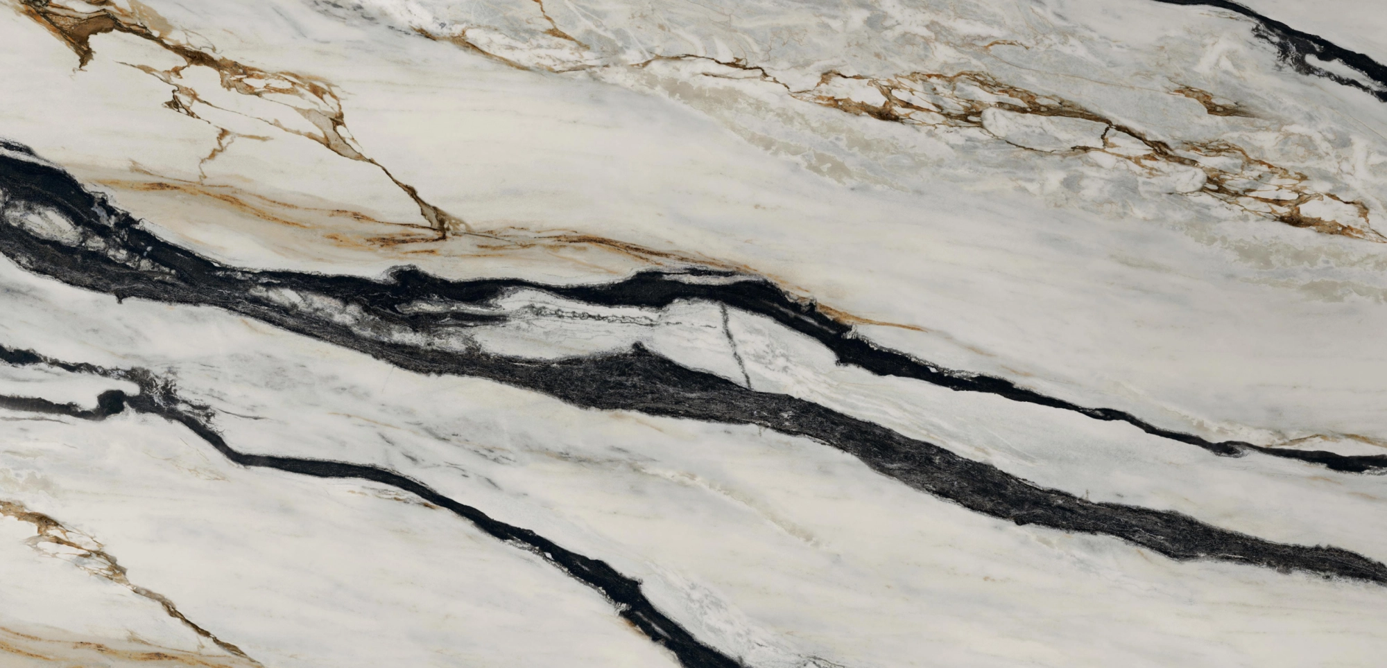 Sintered Stone HQD256 Panda Gold For Interior & Exterior