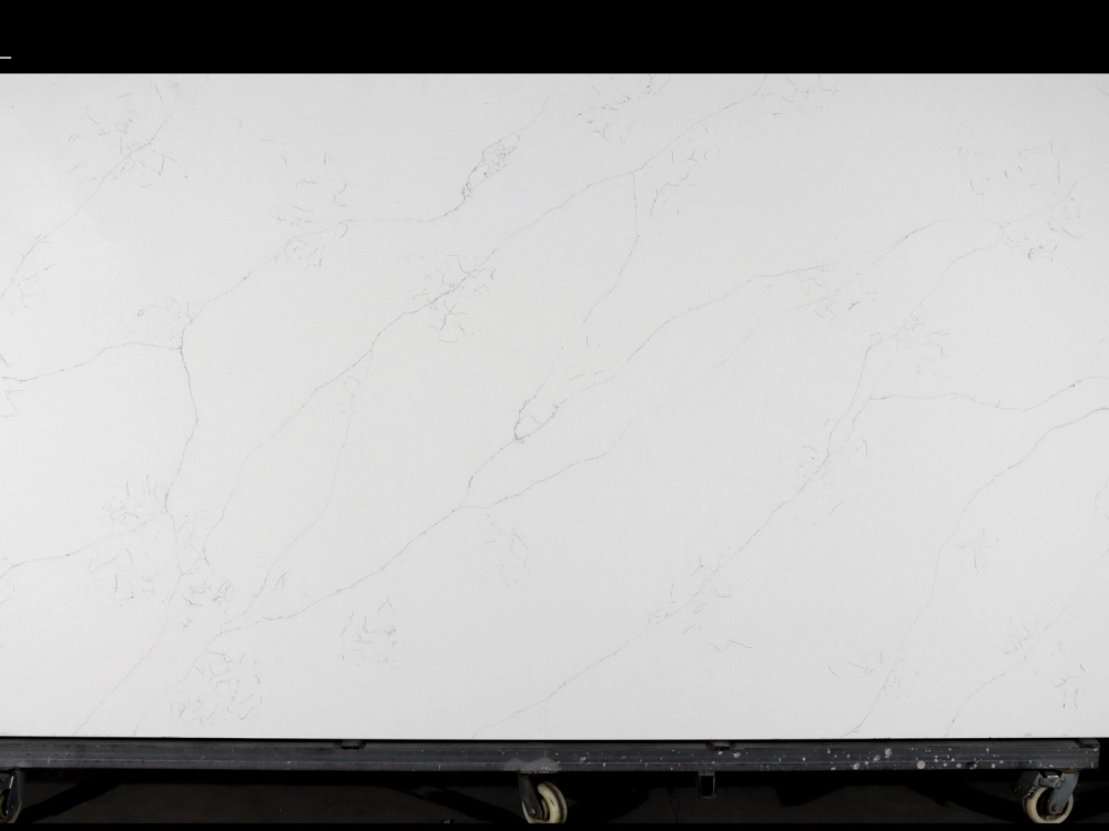 Calacatta Quartz Slab GSQ 6672 for Kitchen Countertops & Vanity Tops