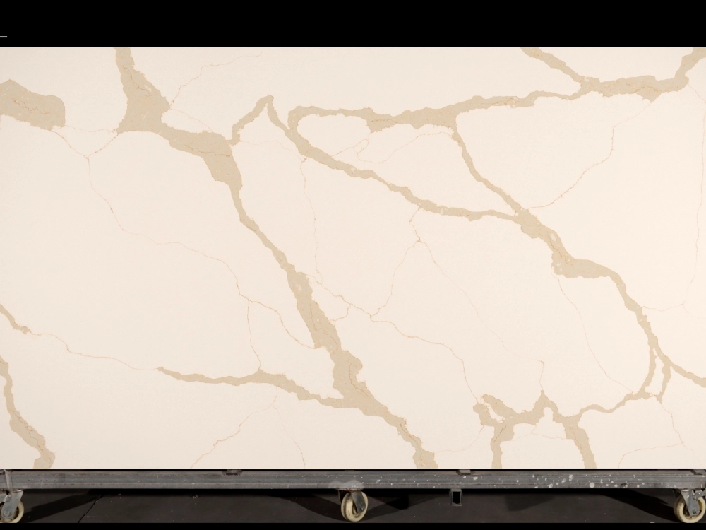 Calacatta Quartz Slab GSQ 6719 for Kitchen Countertops & Vanity Tops
