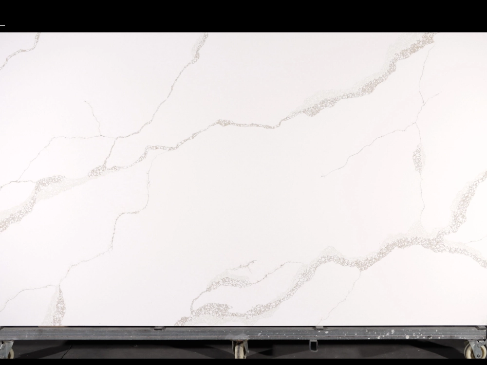 Calacatta Quartz Slab GSQ 6806 for Kitchen Countertops & Vanity Tops