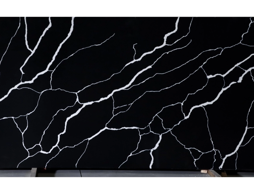 Calacatta Quartz Slab GSQ 6808 for Kitchen Countertops & Vanity Tops