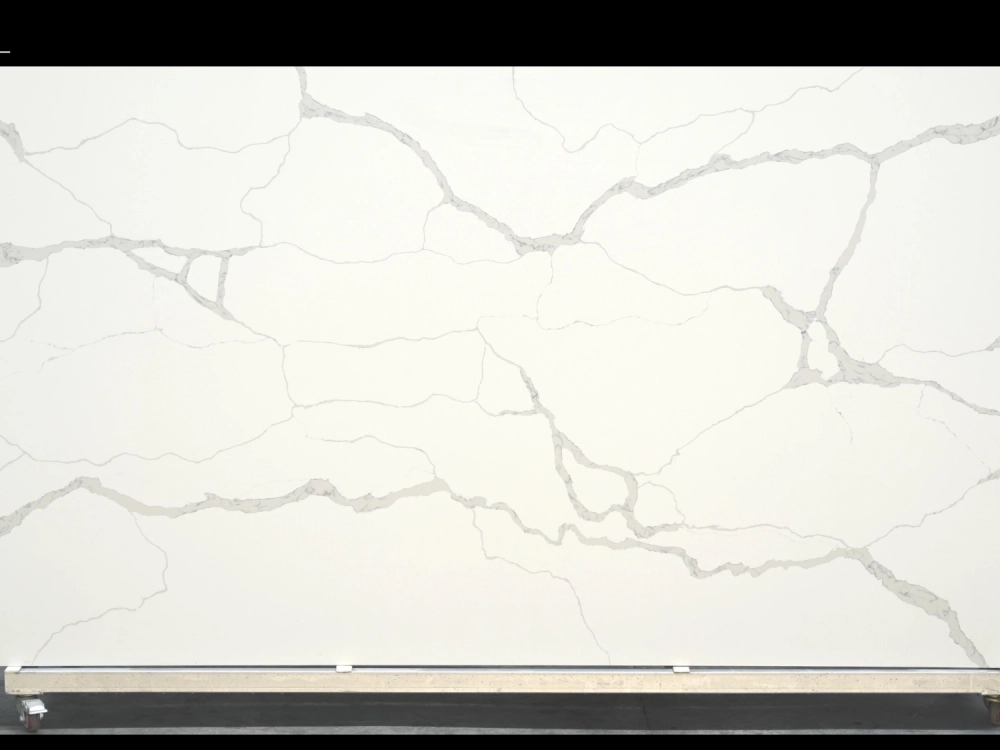 Calacatta Quartz Slab GSQ 6657 for Kitchen Countertops & Vanity Tops