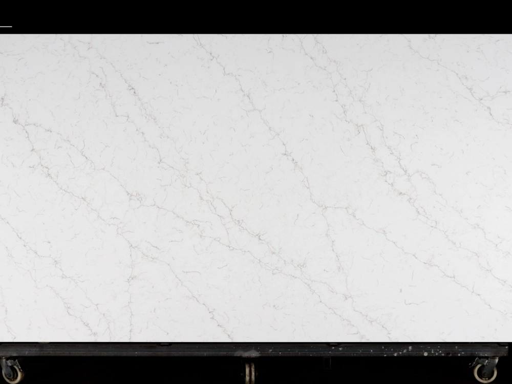 Calacatta Quartz Slab GSQ 6611 for Kitchen Countertops & Vanity Tops