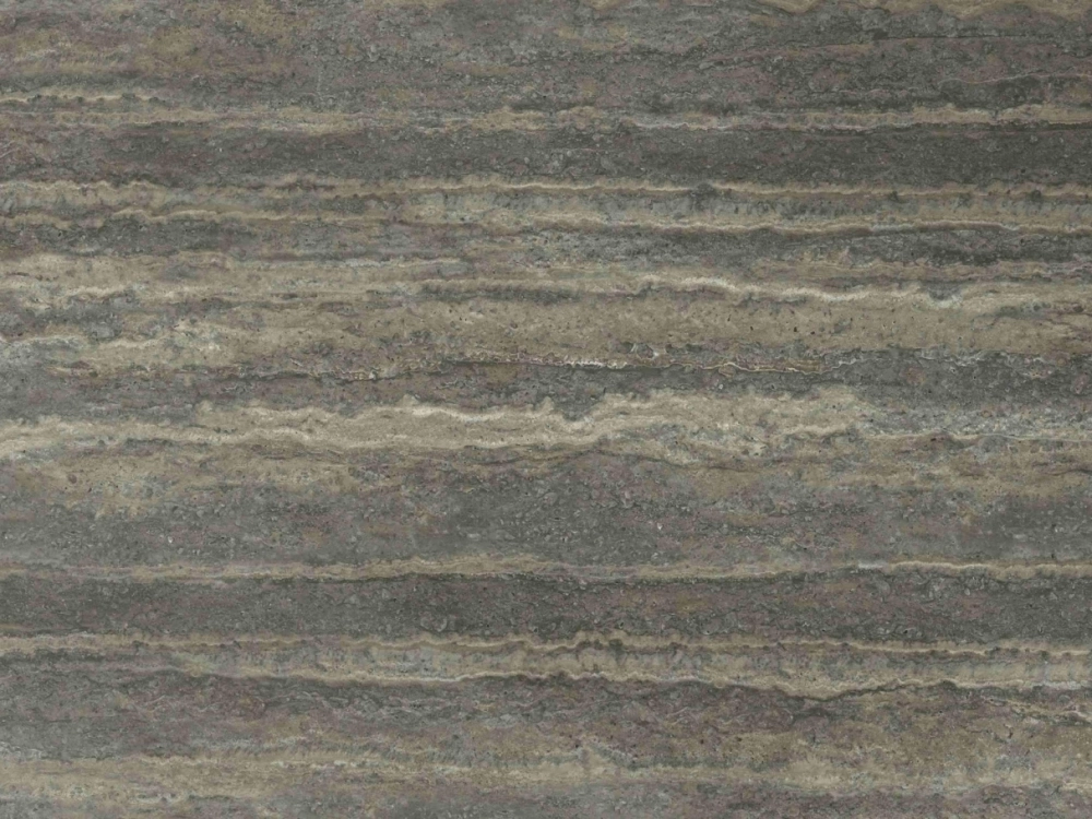 Pierre frittée HQB129 Travertin gris argenté pour intérieur et extérieur