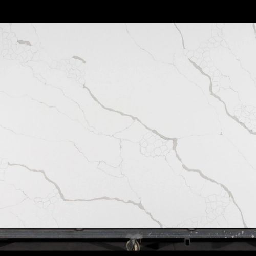 Calacatta Quartz Slab GSQ 6693 for Kitchen Countertops & Vanity Tops
