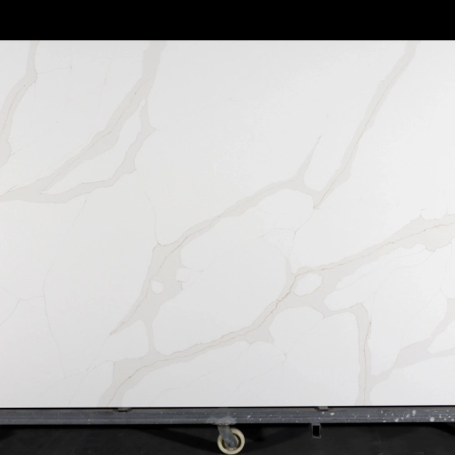 Calacatta Quartz Slab GSQ 6706 for Kitchen Countertops & Vanity Tops
