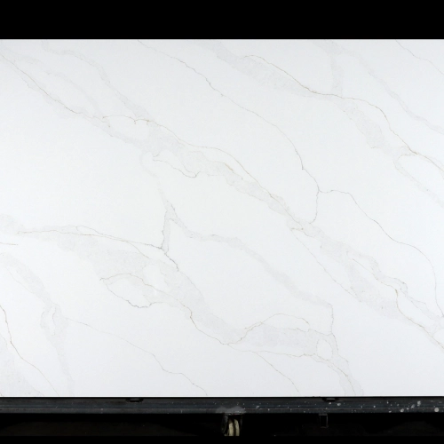 Calacatta Quartz Slab GSQ 6840 for Kitchen Countertops & Vanity Tops
