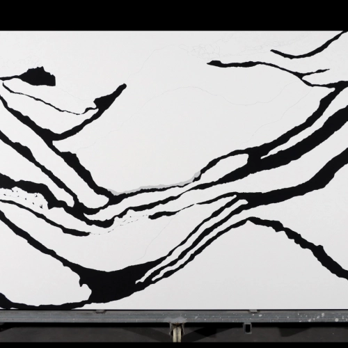 Calacatta Quartz Slab GSQ 6872 for Kitchen Countertops & Vanity Tops