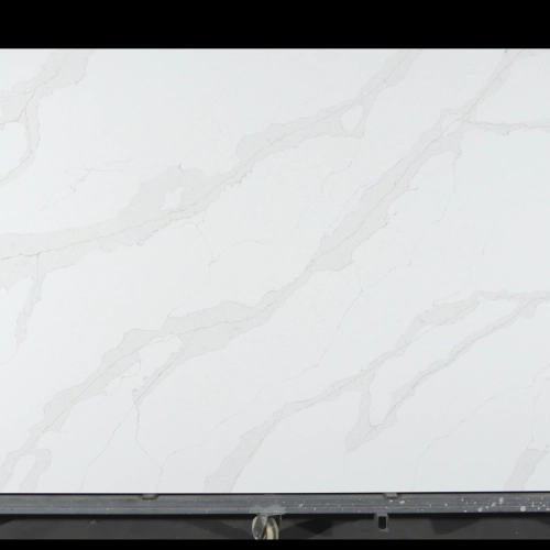Calacatta Quartz Slab GSQ 6090-1 for Kitchen Countertops & Vanity Tops