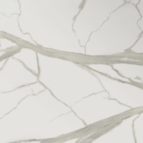 Pierre frittée HQD78 Blanc neige intense pour intérieur et extérieur