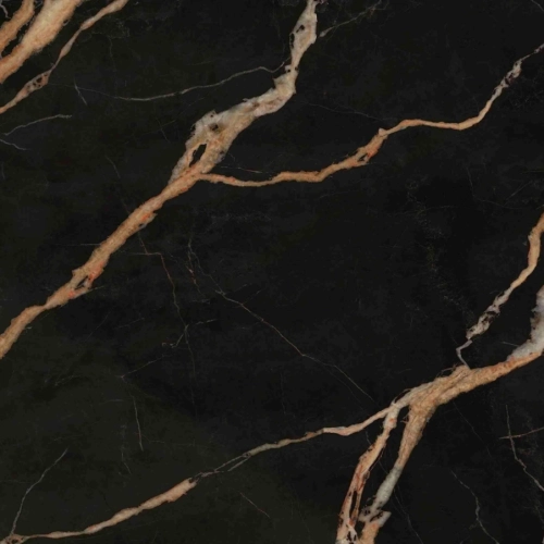 Sintered Stone HQF137 Black Gold Stone For Interior & Exterior