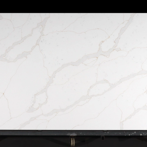 Calacatta Quartz Slab GSQ 6873 for Kitchen Countertops & Vanity Tops