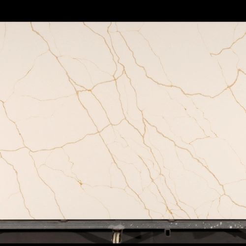 Calacatta Quartz Slab GSQ 6895 for Kitchen Countertops & Vanity Tops