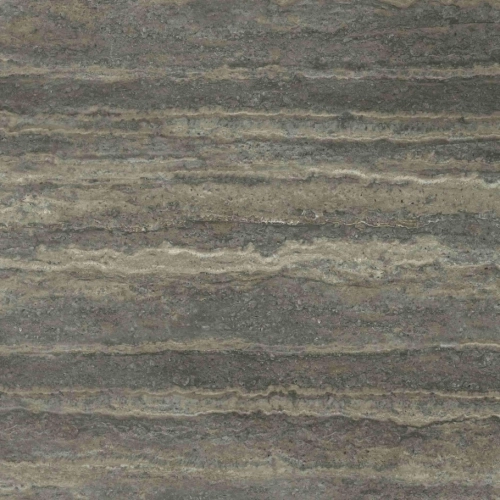 Piedra sinterizada HQB129 Travertino gris plateado para interiores y exteriores