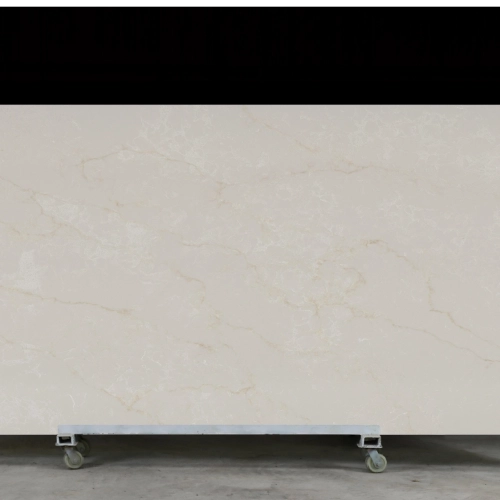 Calacatta Quartz Slab GSX 260407-8 for Kitchen Countertops & Vanity Tops