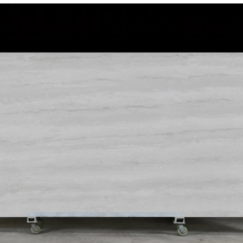 Calacatta Quartz Slab GSX 250621-1 for Kitchen Countertops & Vanity Tops